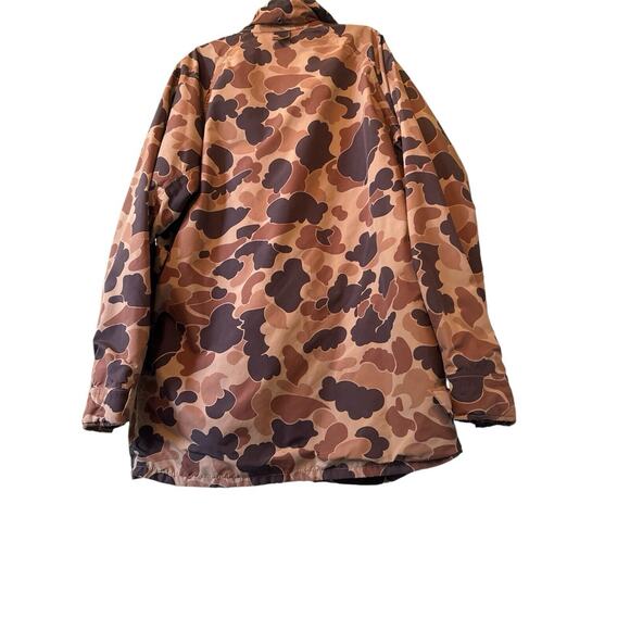Columbia Jacket Med Camo Camouflage Radical Sleeve Pockets Outside Inside Coat - Picture 2 of 11
